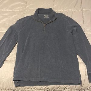 Mens Large J. Crew Quarter-zip Sweater